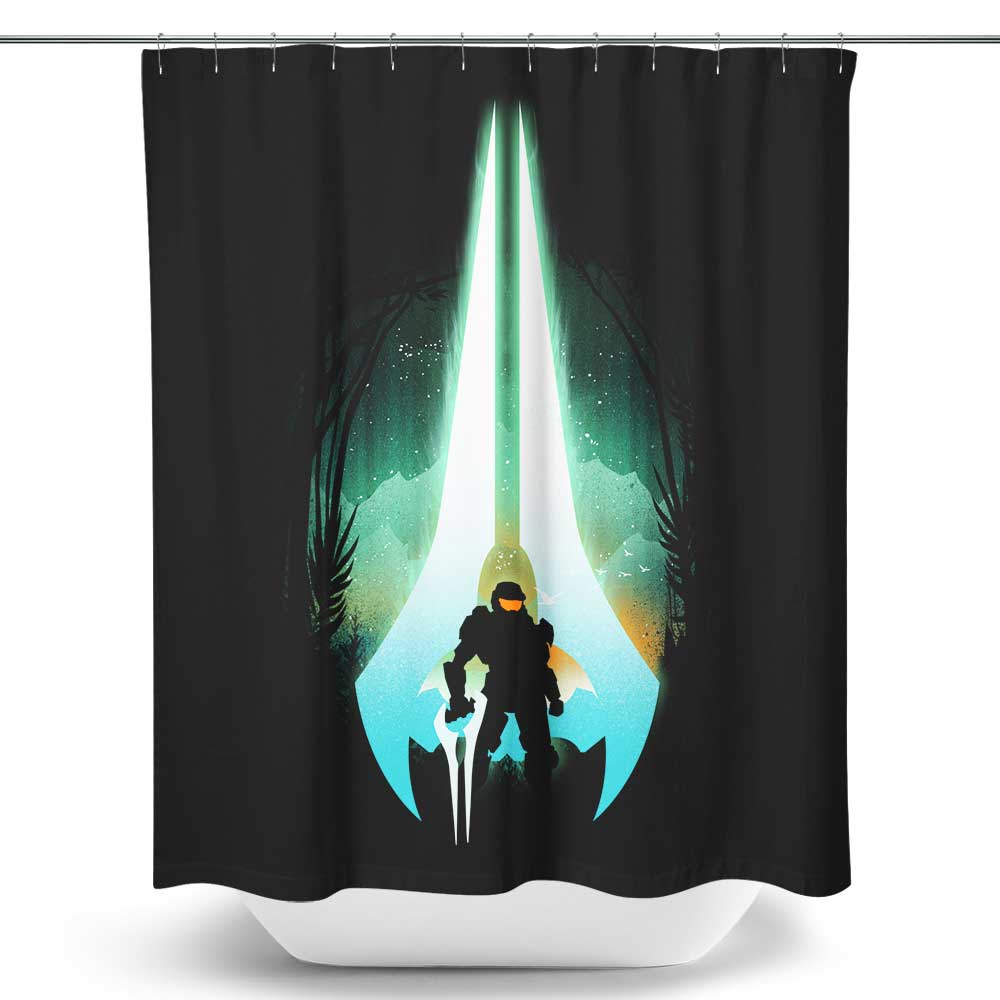 Combat Sword - Shower Curtain