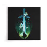 Courage Sword - Canvas Print