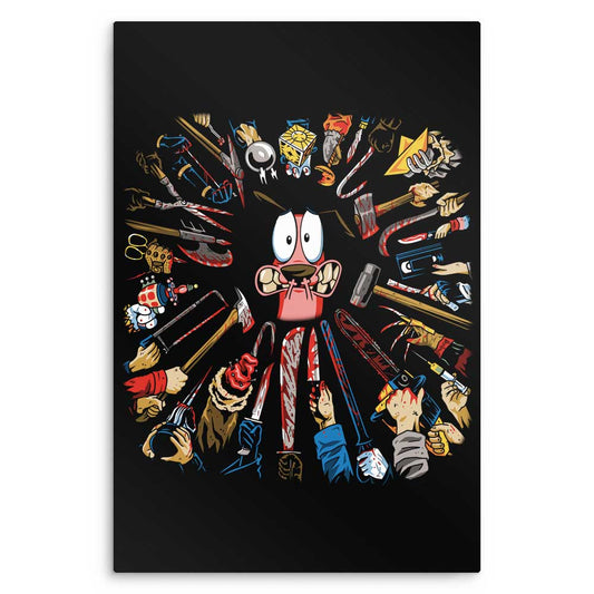 Courage Wick - Metal Print