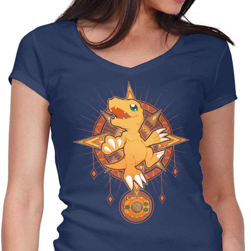 Crest of Courage - Women's V-Neck