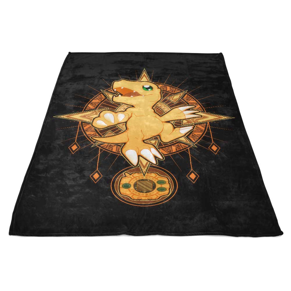 Crest of Courage - Fleece Blanket