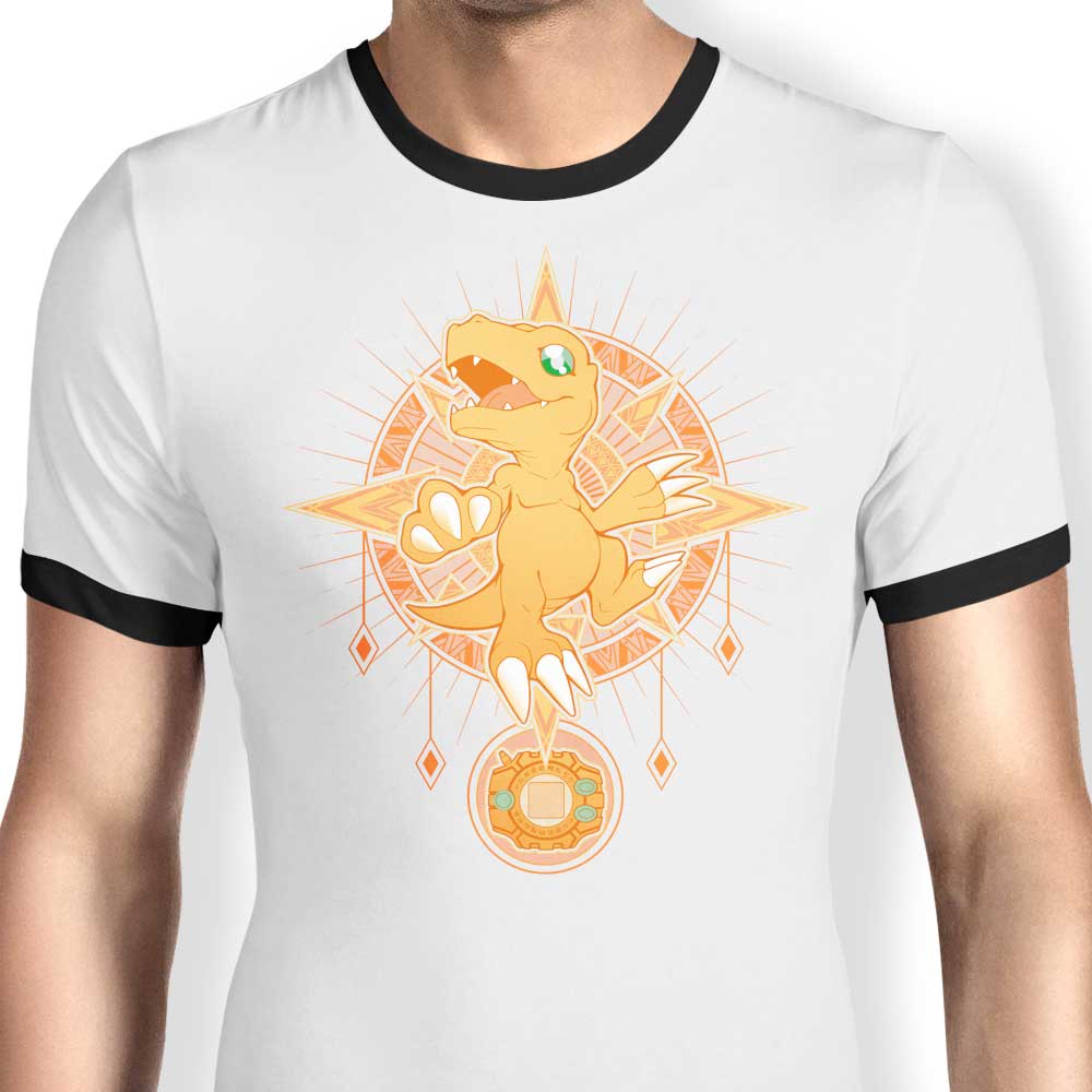 Crest of Courage - Ringer T-Shirt