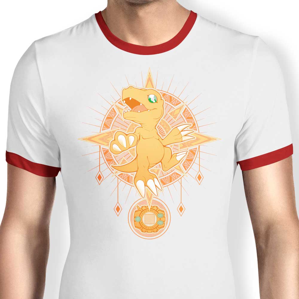 Crest of Courage - Ringer T-Shirt