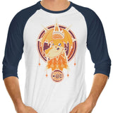 Crest of Hope - 3/4 Sleeve Raglan T-Shirt