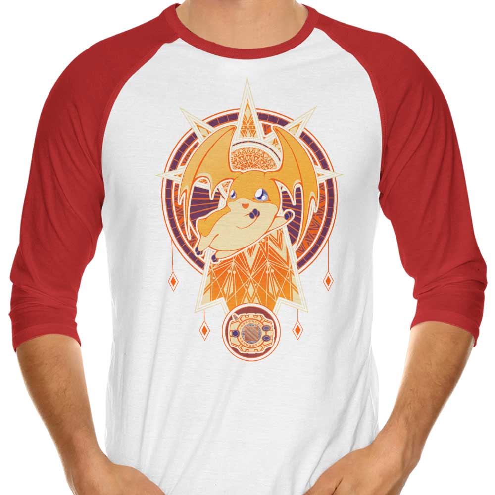 Crest of Hope - 3/4 Sleeve Raglan T-Shirt