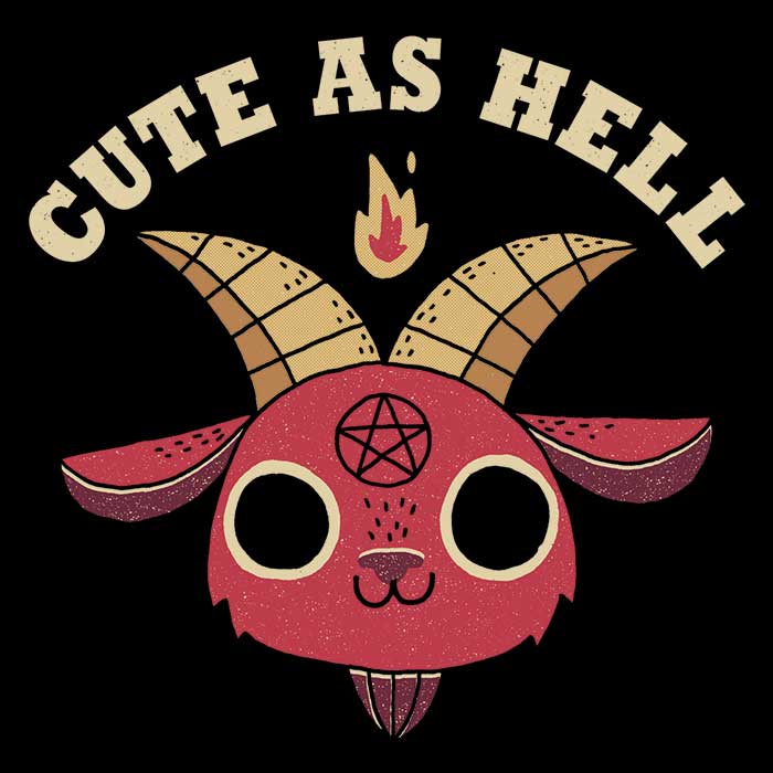 Cute as Hell - Men's Apparel