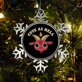 Cute as Hell - Ornament