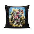 Cyber Wasteland - Throw Pillow