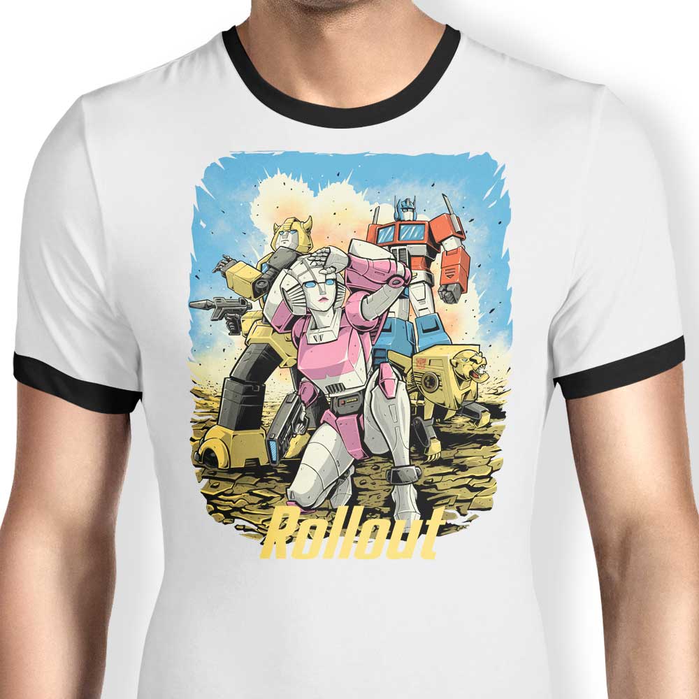 Cyber Wasteland - Ringer T-Shirt