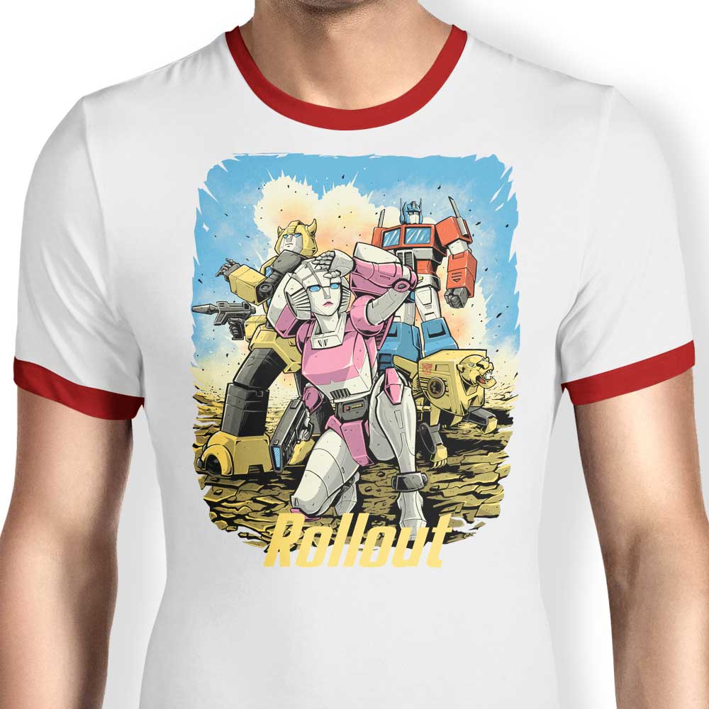 Cyber Wasteland - Ringer T-Shirt