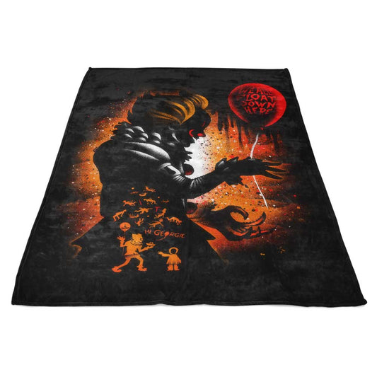 Dancing Clown - Fleece Blanket