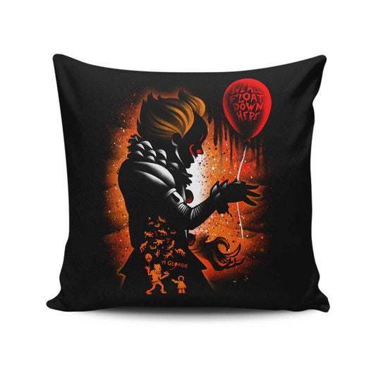 Dancing Clown - Throw Pillow