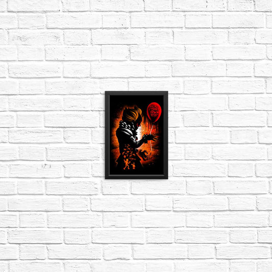 Dancing Clown - Posters & Prints