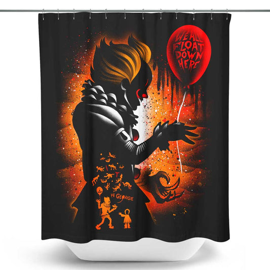 Dancing Clown - Shower Curtain