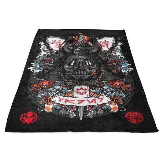 Dark Lord Samurai - Fleece Blanket