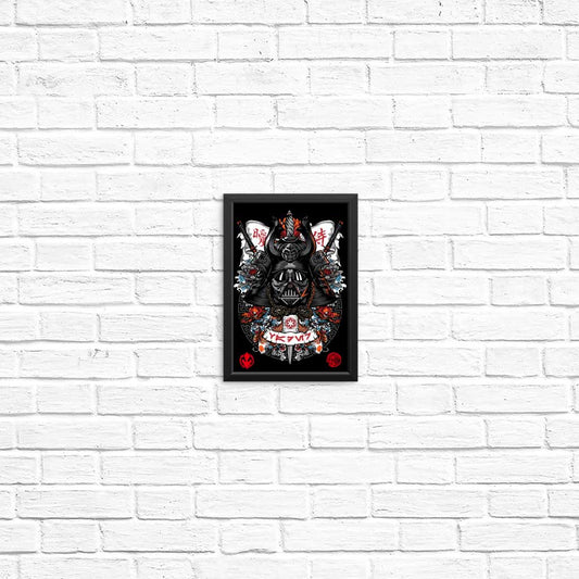 Dark Lord Samurai - Posters & Prints