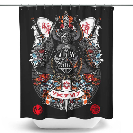 Dark Lord Samurai - Shower Curtain