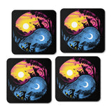 Day Night Evolution - Coasters