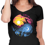 Day Night Evolution - Women's V-Neck