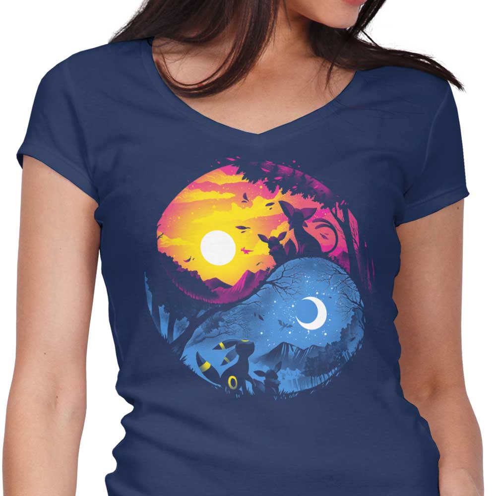 Day Night Evolution - Women's V-Neck