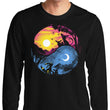 Day Night Evolution - Long Sleeve T-Shirt