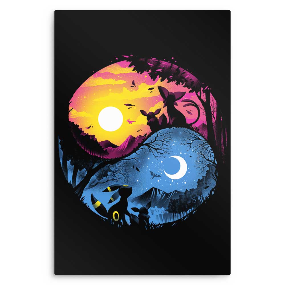 Day Night Evolution - Metal Print