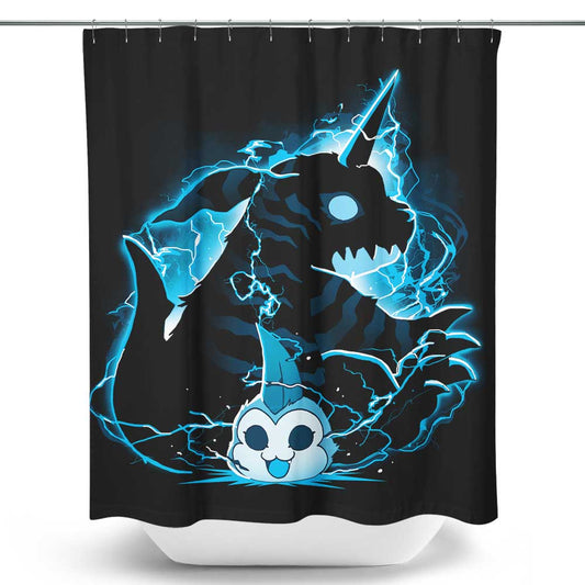 DigiFriendship - Shower Curtain