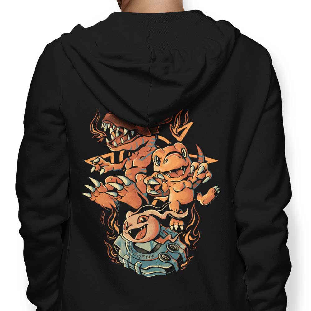 Digital Dino Evolution - Hoodie