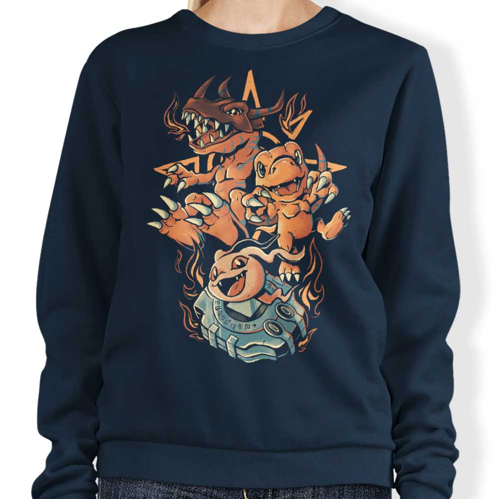 Digital Dino Evolution - Sweatshirt