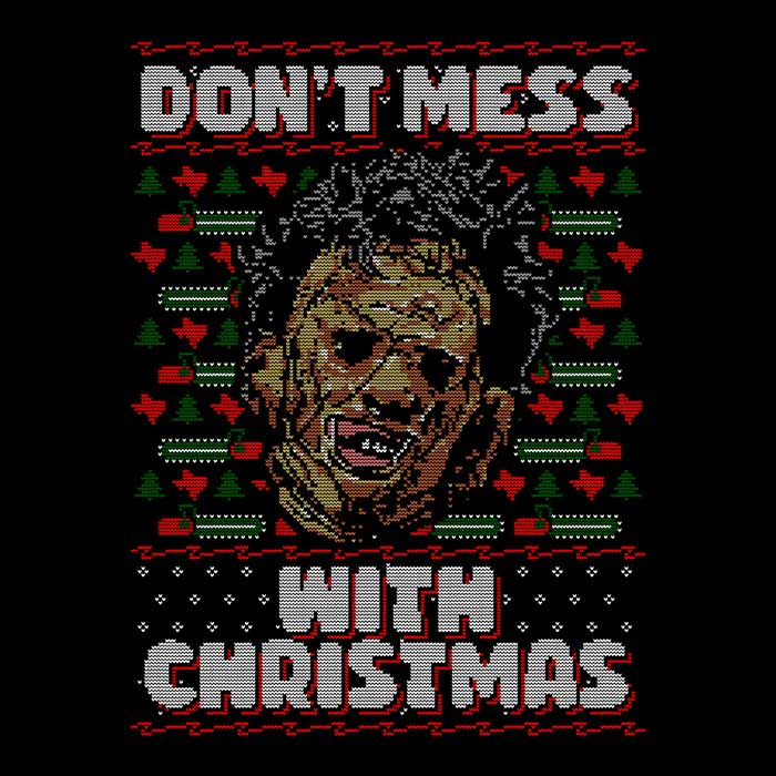 Don't Mess with Xmas - Face Mask