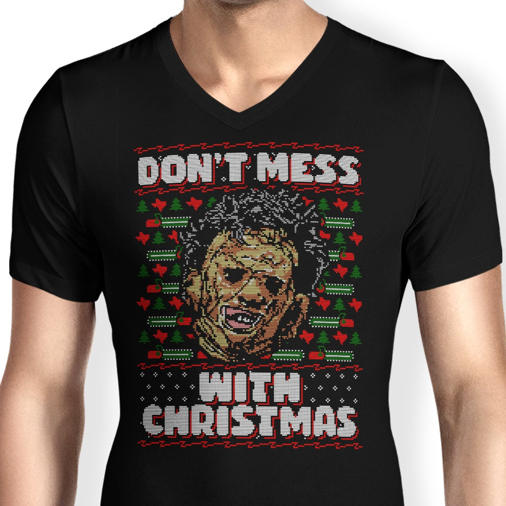 Don't Mess with Xmas - Men's V-Neck