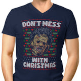 Don't Mess with Xmas - Men's V-Neck