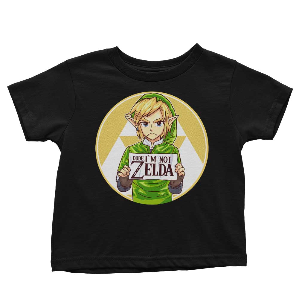 Dude, I'm Not Zelda - Youth Apparel