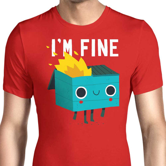 Dumpster is Fine - Men's Apparel