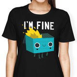 Dumpster is Fine - Women's Apparel