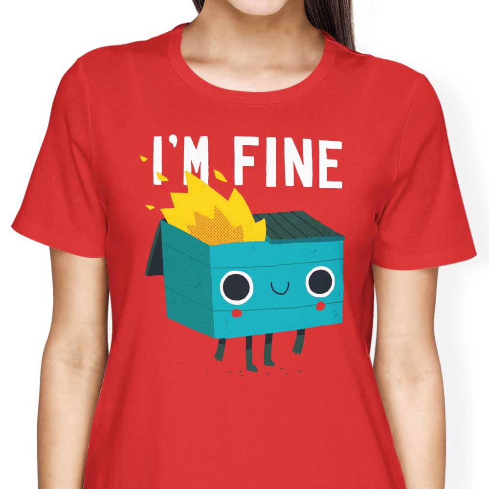 Dumpster is Fine - Women's Apparel