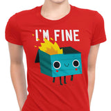 Dumpster is Fine - Women's Apparel