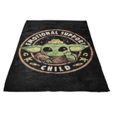 Emotional Support Child - Fleece Blanket