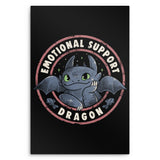 Emotional Support Dragon - Metal Print