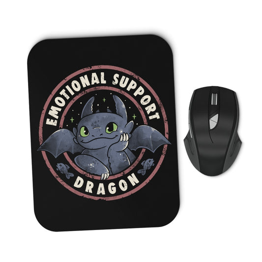 Emotional Support Dragon - Mousepad