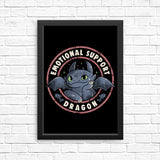 Emotional Support Dragon - Posters & Prints