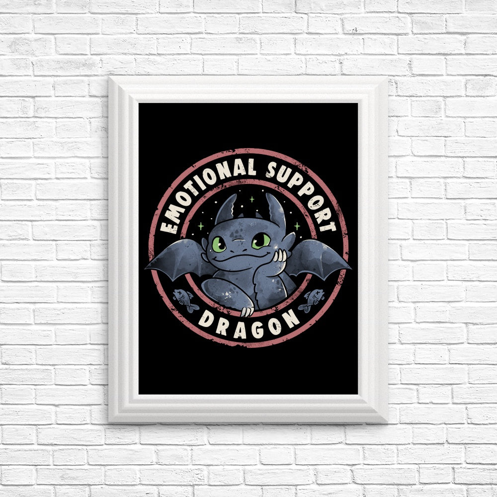 Emotional Support Dragon - Posters & Prints