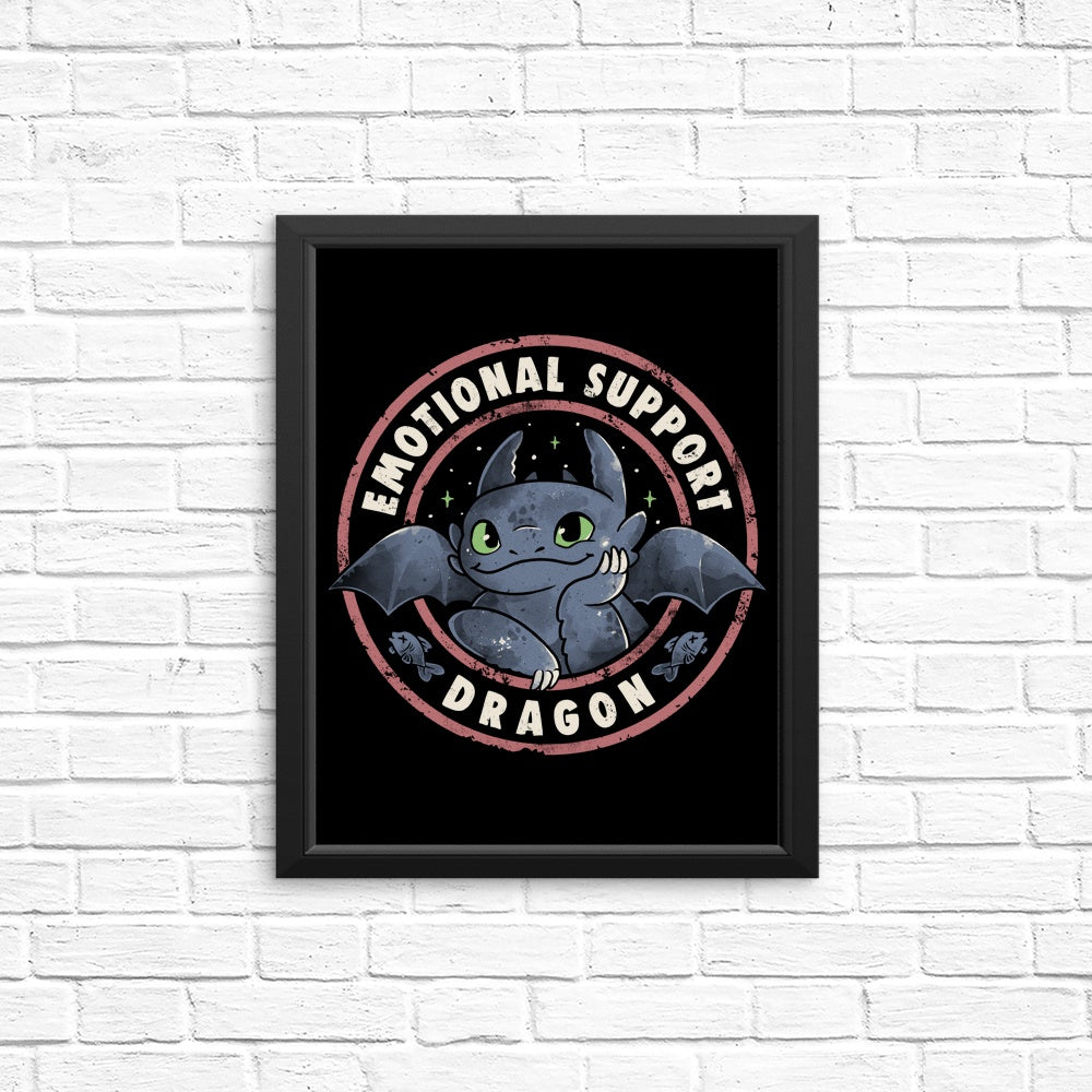 Emotional Support Dragon - Posters & Prints