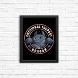 Emotional Support Dragon - Posters & Prints