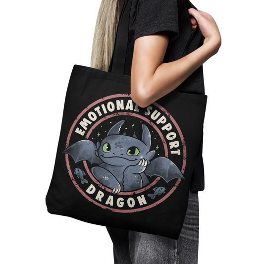 Emotional Support Dragon - Tote Bag