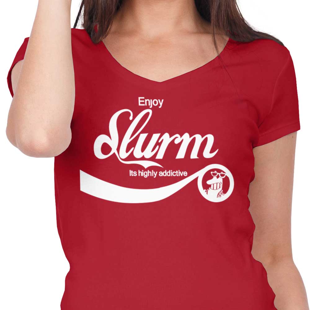 Enjoy Slurm - Women's V-Neck