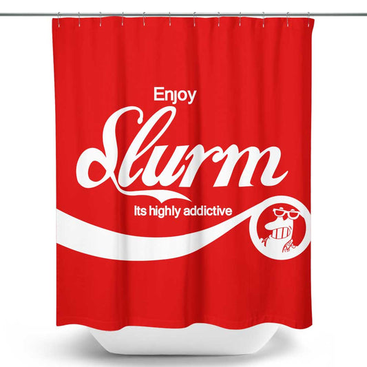 Enjoy Slurm - Shower Curtain