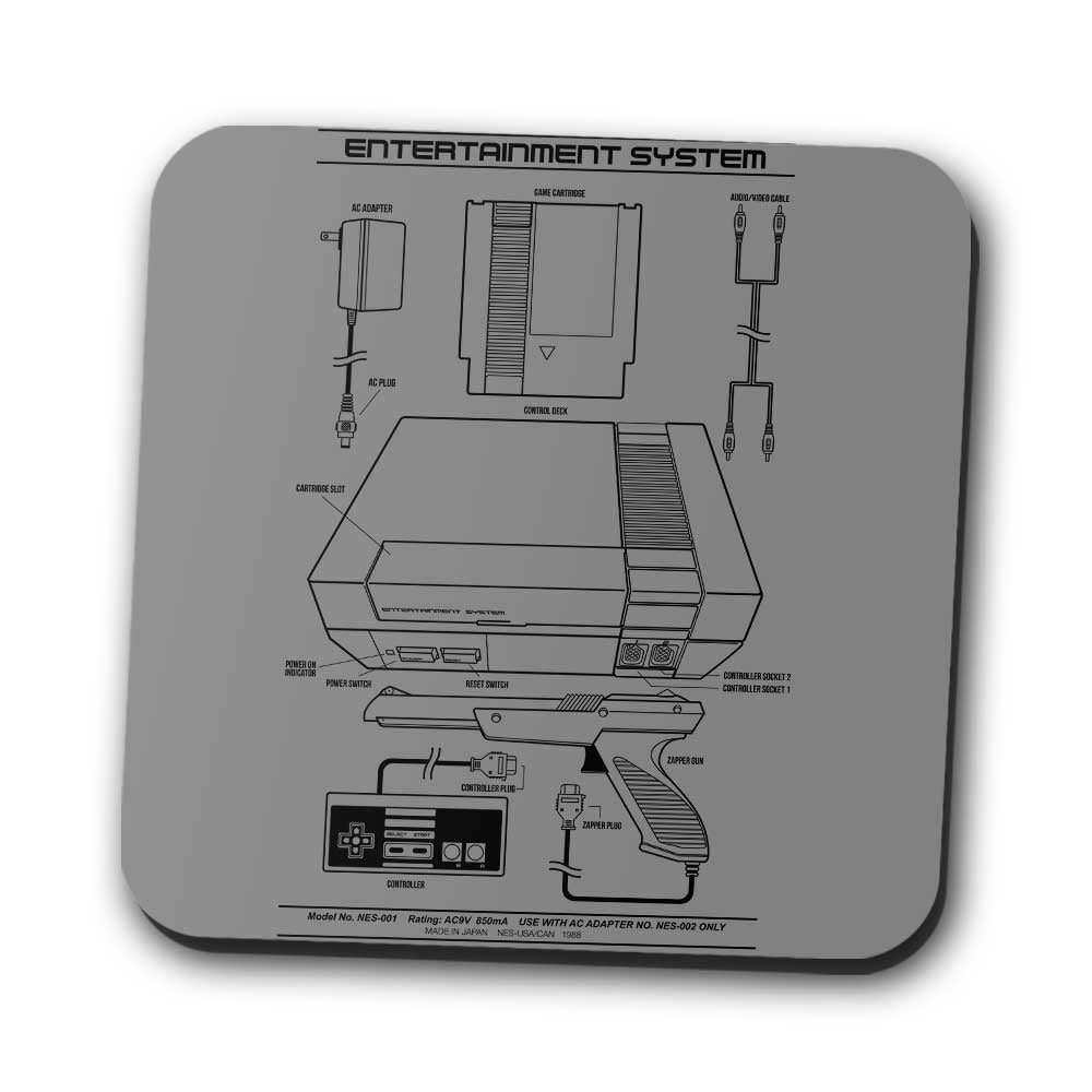 Entertainment System (Alt) - Coasters