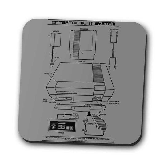 Entertainment System (Alt) - Coasters