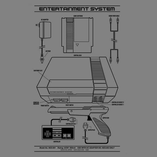 Entertainment System (Alt) - Canvas Print